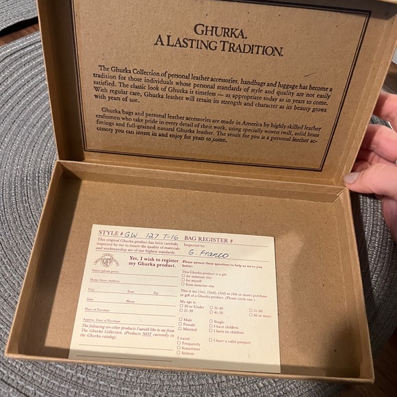 Ghurka Black and Brown Leather Women's Bag - Picture 6 of 12